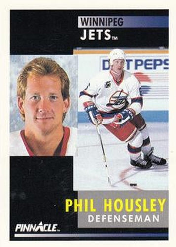 #4 Phil Housley - Winnipeg Jets - 1991-92 Pinnacle Hockey