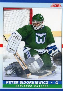 #4 Peter Sidorkiewicz - Hartford Whalers - 1990-91 Score Young Superstars Hockey
