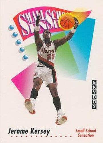 #604 Jerome Kersey - Portland Trail Blazers - 1991-92 SkyBox Basketball