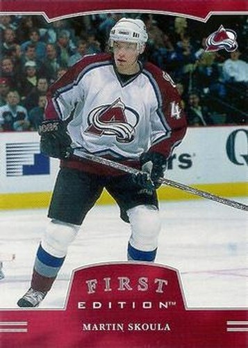 #50 Martin Skoula - Colorado Avalanche - 2002-03 Be a Player First Edition Hockey