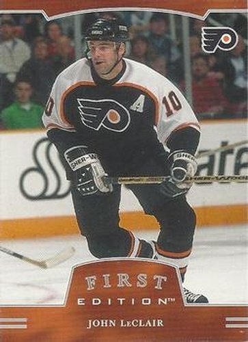 #51 John LeClair - Philadelphia Flyers - 2002-03 Be a Player First Edition Hockey
