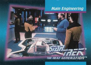 #54 Main Engineering - 1992 Impel Star Trek: The Next Generation