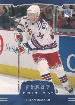 #54 Bryan Berard - New York Rangers - 2002-03 Be a Player First Edition Hockey