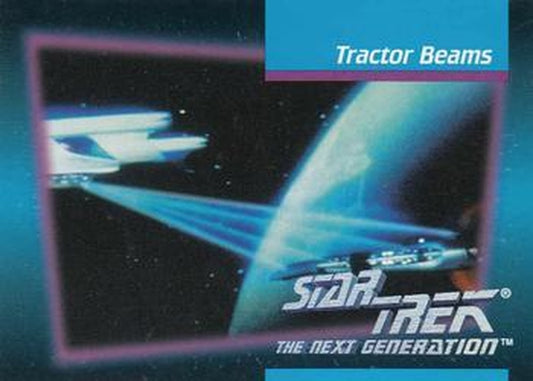 #55 Tractor Beams - 1992 Impel Star Trek: The Next Generation