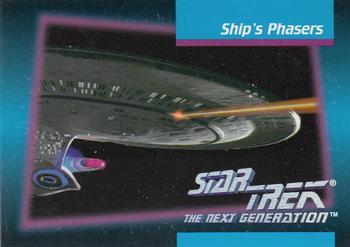 #56 Ship's Phasers - 1992 Impel Star Trek: The Next Generation