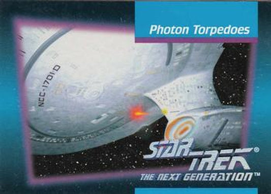 #57 Photon Torpedoes - 1992 Impel Star Trek: The Next Generation