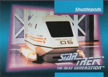 #58 Shuttlepods - 1992 Impel Star Trek: The Next Generation