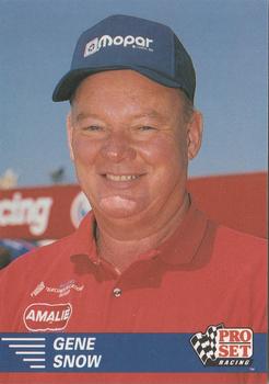 #5 Gene Snow - 1991 Pro Set NHRA Racing