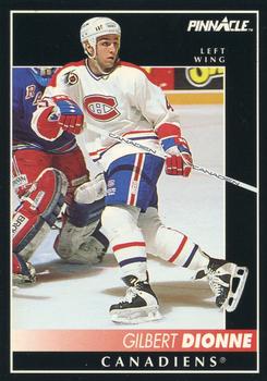 #5 Gilbert Dionne - Montreal Canadiens - 1992-93 Pinnacle Canadian Hockey