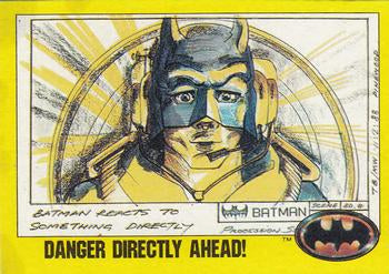 #205 Danger Directly Ahead! - 1989 Topps Batman