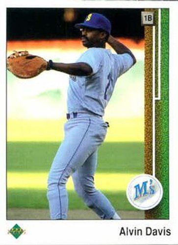 #105 Alvin Davis - Seattle Mariners - 1989 Upper Deck Baseball