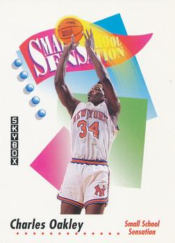 #605 Charles Oakley - New York Knicks - 1991-92 SkyBox Basketball