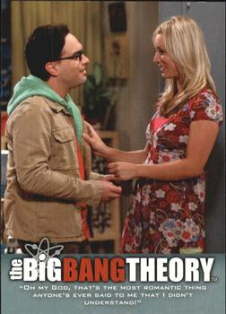 #5 "Oh my god, that's the most romantic thing ... - 2013 Big Bang Theory Seasons 3 & 4