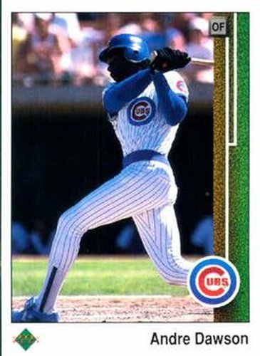 #205 Andre Dawson - Chicago Cubs - 1989 Upper Deck Baseball