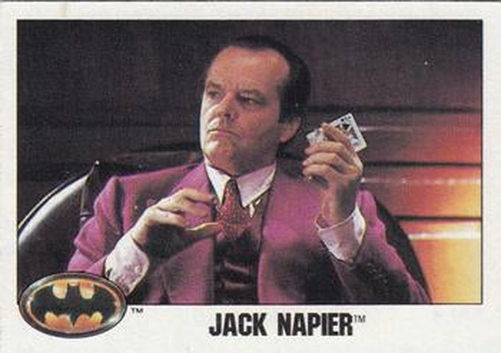 #5 Jack Napier - 1989 Topps Batman