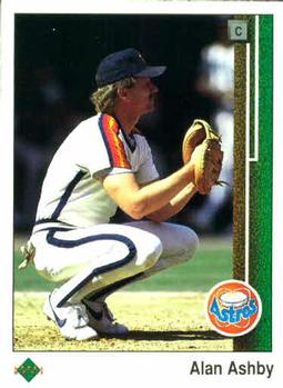 #305 Alan Ashby - Houston Astros - 1989 Upper Deck Baseball