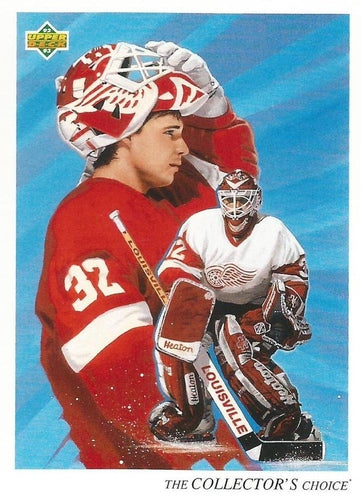 #5 Tim Cheveldae - Detroit Red Wings - 1992-93 Upper Deck Hockey