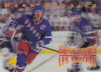 #McD-05 Mark Messier - New York Rangers - 1995-96 Pinnacle McDonald's Game Winners Hockey