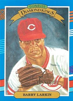 #5 Barry Larkin - Cincinnati Reds - 1991 Donruss Baseball