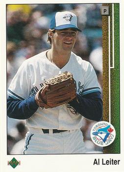 #705 Al Leiter - Toronto Blue Jays - 1989 Upper Deck Baseball