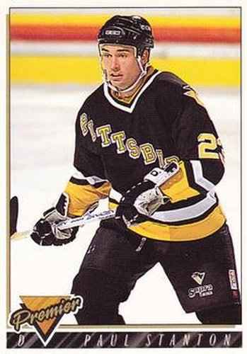 #5 Paul Stanton - Pittsburgh Penguins - 1993-94 Topps Premier Hockey