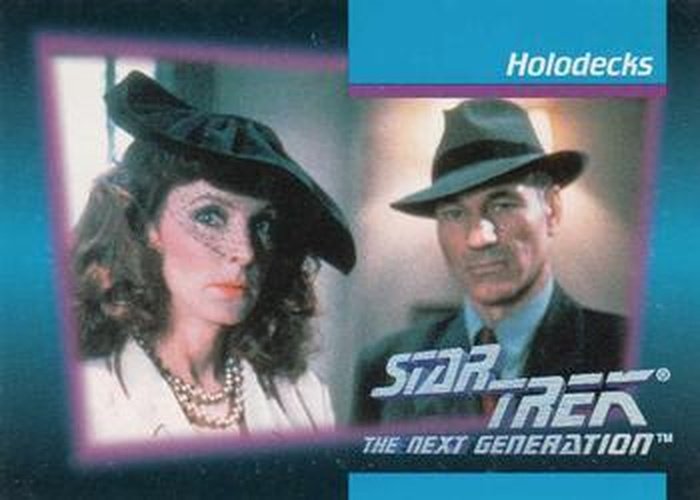 #63 Holodecks - 1992 Impel Star Trek: The Next Generation