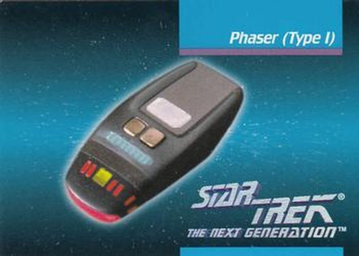 #66 Phaser Type I - 1992 Impel Star Trek: The Next Generation