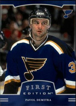 #66 Pavol Demitra - St. Louis Blues - 2002-03 Be a Player First Edition Hockey