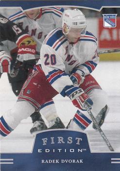 #67 Radek Dvorak - New York Rangers - 2002-03 Be a Player First Edition Hockey