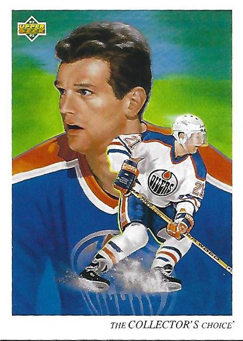 #6 Vincent Damphousse - Edmonton Oilers - 1992-93 Upper Deck Hockey