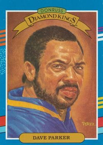 #6 Dave Parker - Milwaukee Brewers - 1991 Donruss Baseball