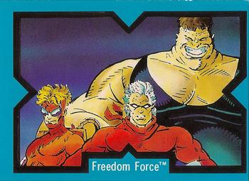 #6 Freedom Force - 1991 Marvel Comic Images X-Force