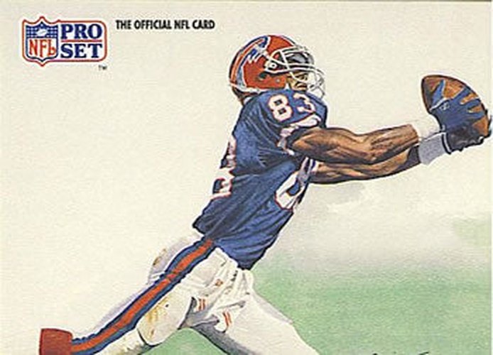 #406 Andre Reed - Buffalo Bills - 1991 Pro Set Football