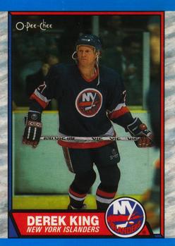 #6 Derek King - New York Islanders - 1989-90 O-Pee-Chee Hockey