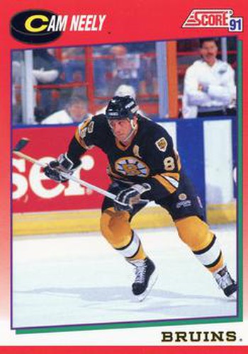 #6 Cam Neely - Boston Bruins - 1991-92 Score Canadian Hockey