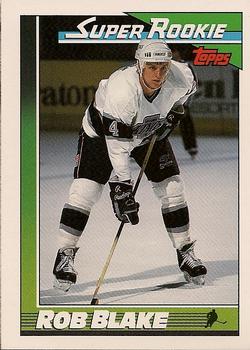 #6 Rob Blake - Los Angeles Kings - 1991-92 Topps Hockey