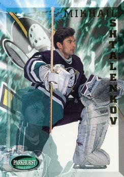 #6 Mikhail Shtalenkov - Anaheim Mighty Ducks - 1995-96 Parkhurst International Hockey