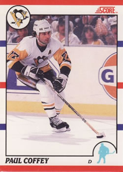 #6 Paul Coffey - Pittsburgh Penguins - 1990-91 Score Canadian Hockey
