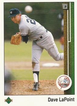 #706 Dave LaPoint - New York Yankees - 1989 Upper Deck Baseball