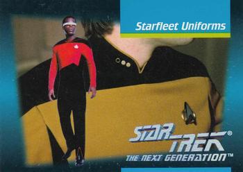 #75 Starfleet Uniforms - 1992 Impel Star Trek: The Next Generation