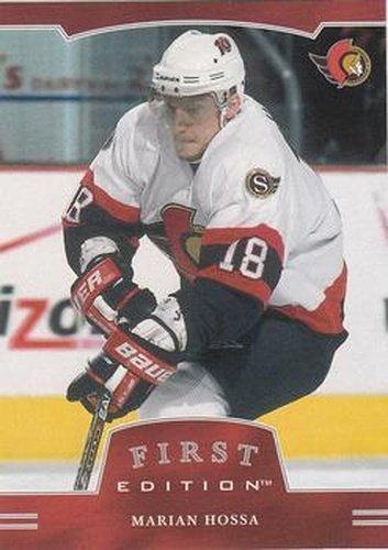 #75 Marian Hossa - Ottawa Senators - 2002-03 Be a Player First Edition Hockey