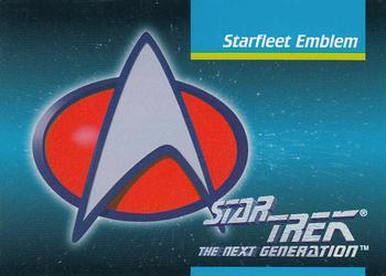 #78 Starfleet Emblem - 1992 Impel Star Trek: The Next Generation