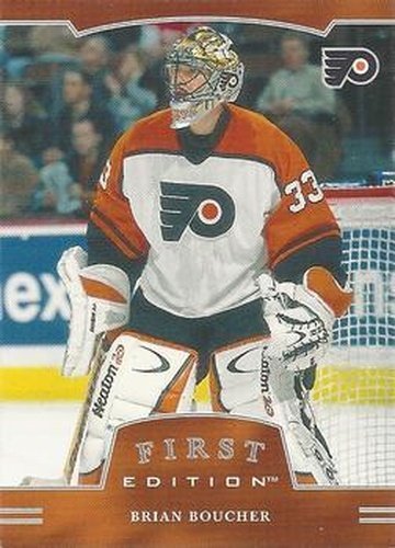 #79 Brian Boucher - Philadelphia Flyers - 2002-03 Be a Player First Edition Hockey