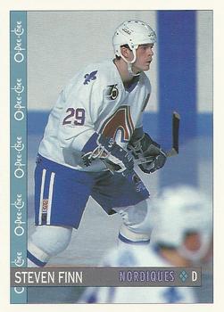 #7 Steven Finn - Quebec Nordiques - 1992-93 O-Pee-Chee Hockey