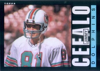 #307 Jimmy Cefalo - Miami Dolphins - 1985 Topps Football