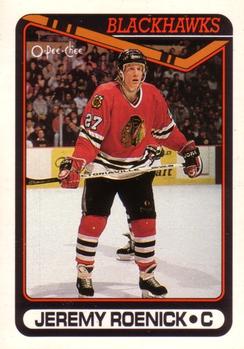 #7 Jeremy Roenick - Chicago Blackhawks - 1990-91 O-Pee-Chee Hockey