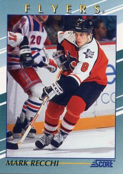 #7 Mark Recchi - Philadelphia Flyers - 1992-93 Score Young Superstars Hockey