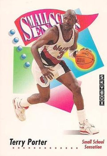#607 Terry Porter - Portland Trail Blazers - 1991-92 SkyBox Basketball