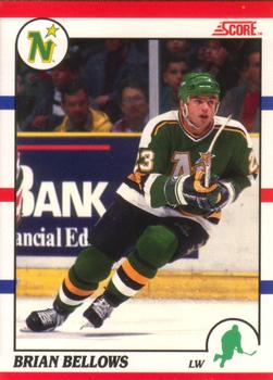 #7 Brian Bellows - Minnesota North Stars - 1990-91 Score Canadian Hockey