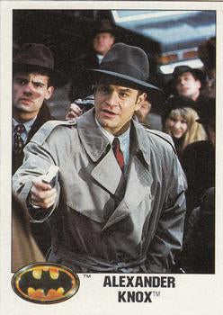 #7 Alexander Knox - 1989 Topps Batman